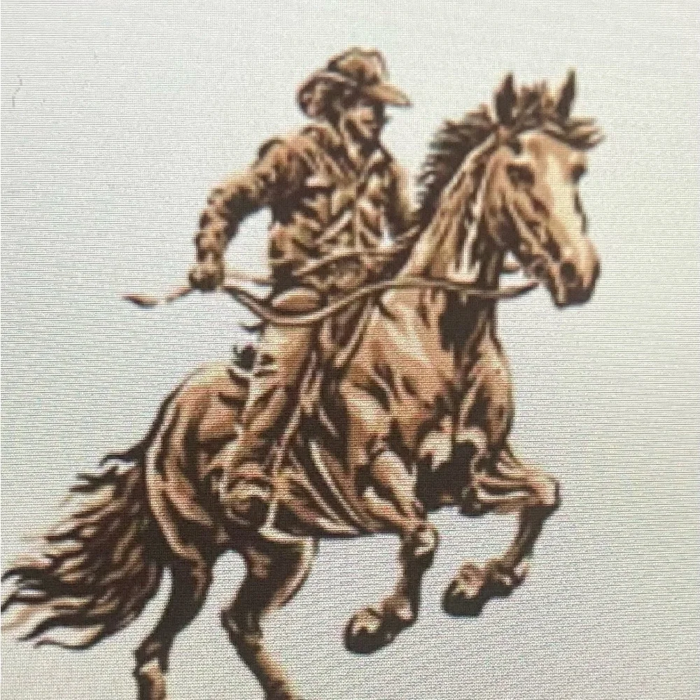 Roper SZ XL White and Black Western Shirt long sleeve beautifully embroidered - Picture 12 of 12